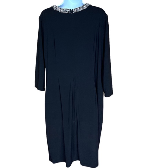 Sz 16 Black Anne Klein Dress NWT - Picture 6 of 8